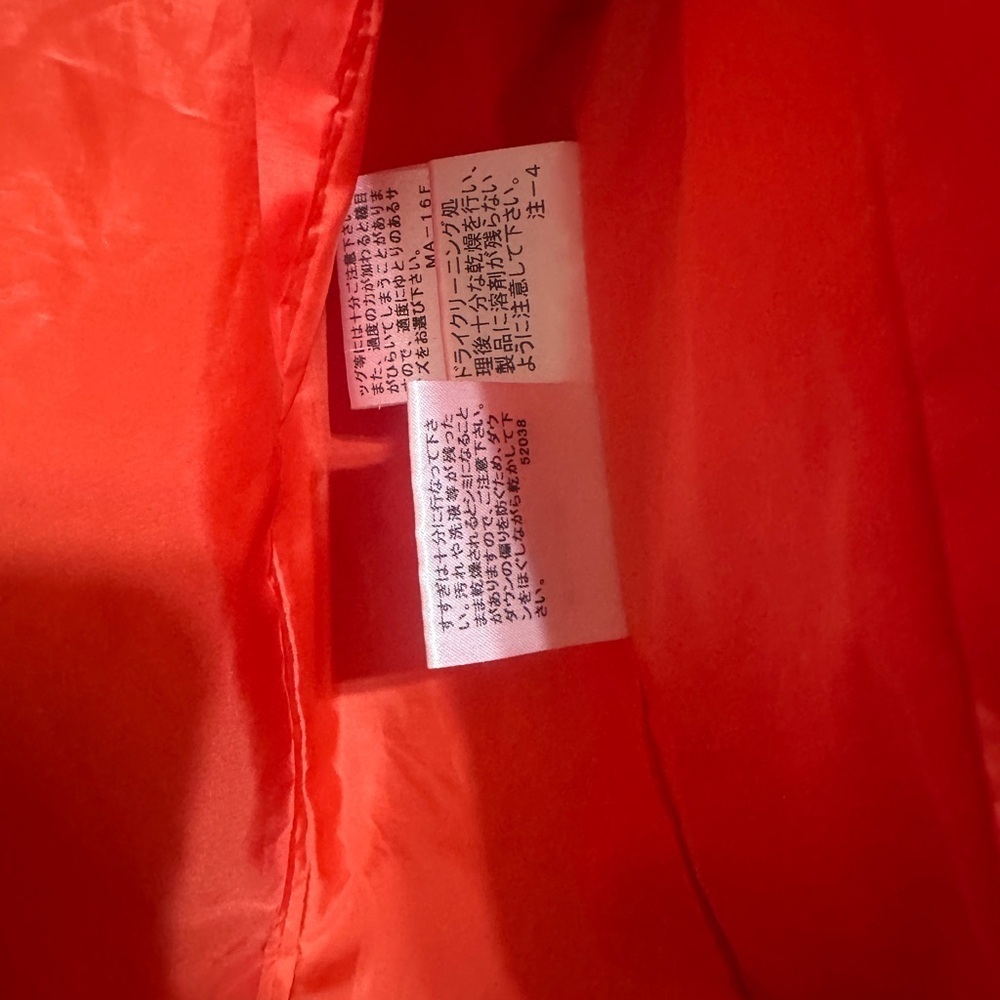 Burberry Blue Label Women's Orange Puffer Jacket - Picture 9 of 10